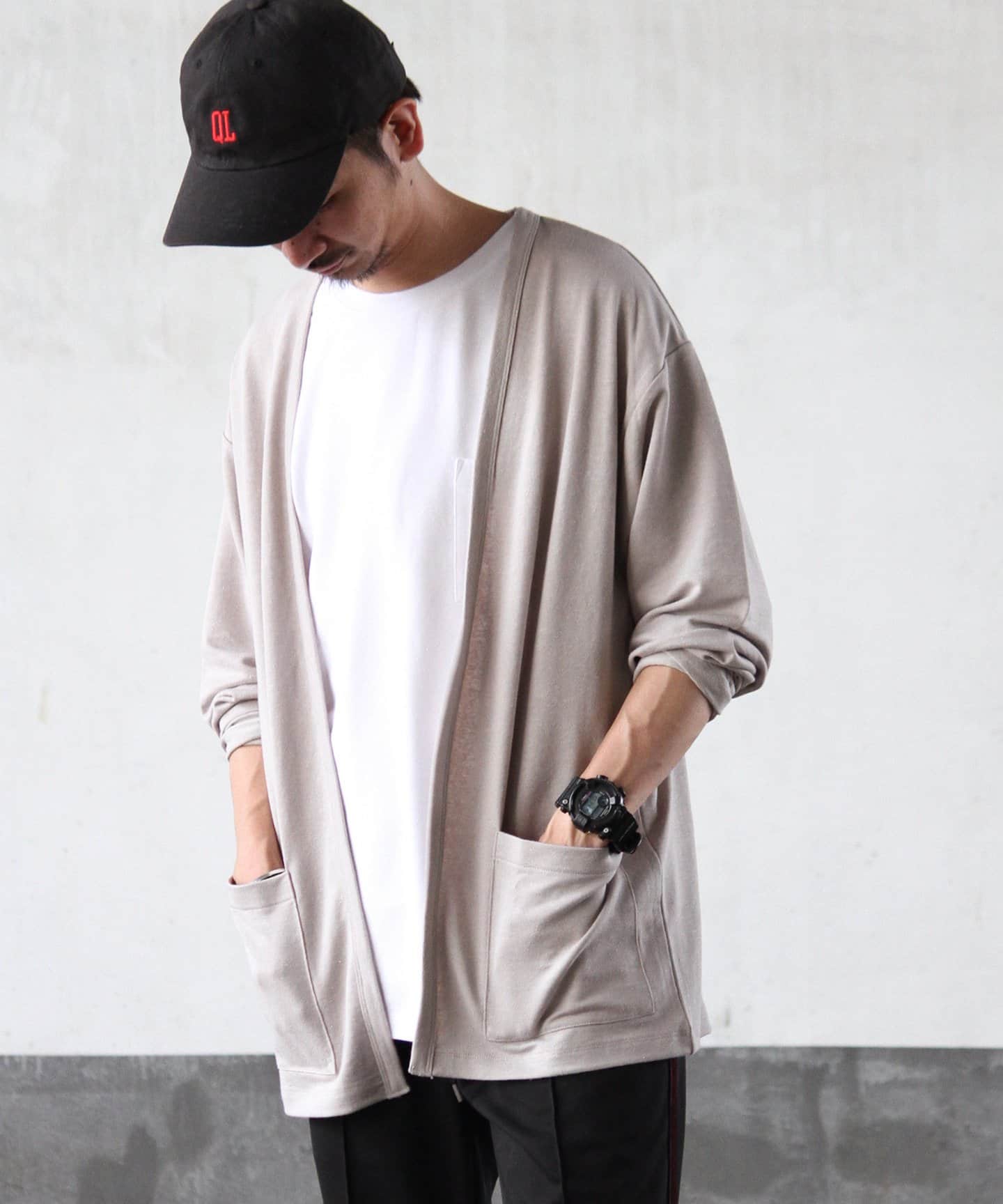 SOIL】 LINEN V-NECK CARDIGAN（カーディガン）｜journal