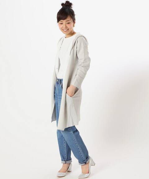 セッケツフードコーディガン B C Stock ベーセーストック 公式のファッション通販 Baycrew S Store