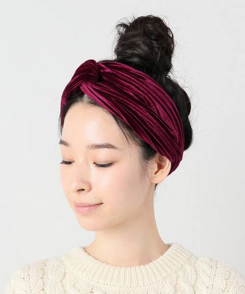 Control Freak プリーツベロアヘアバンド Joint Works ジョイントワークス 公式のファッション通販 Baycrew S Store