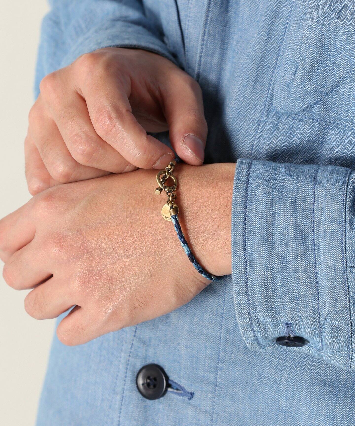 RUXULIA SUKUMO/ルクスリア×スクモレザー JS別注： Bracelet BR S 