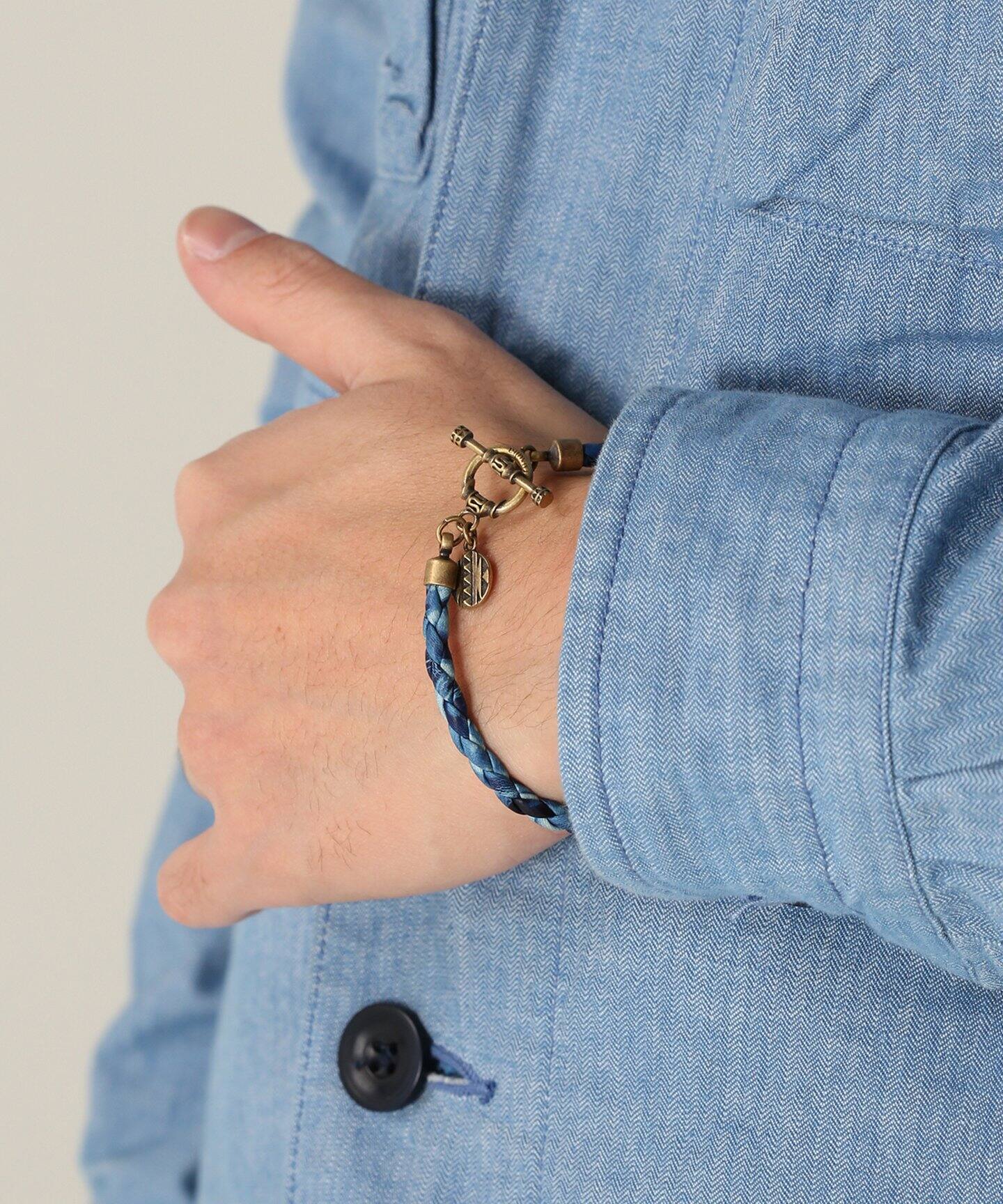 RUXULIA SUKUMO/ルクスリア×スクモレザー JS別注： Bracelet BR M 