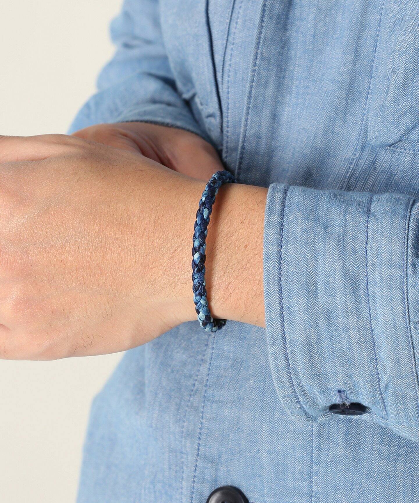 RUXULIA SUKUMO/ルクスリア×スクモレザー JS別注： Bracelet BR S 