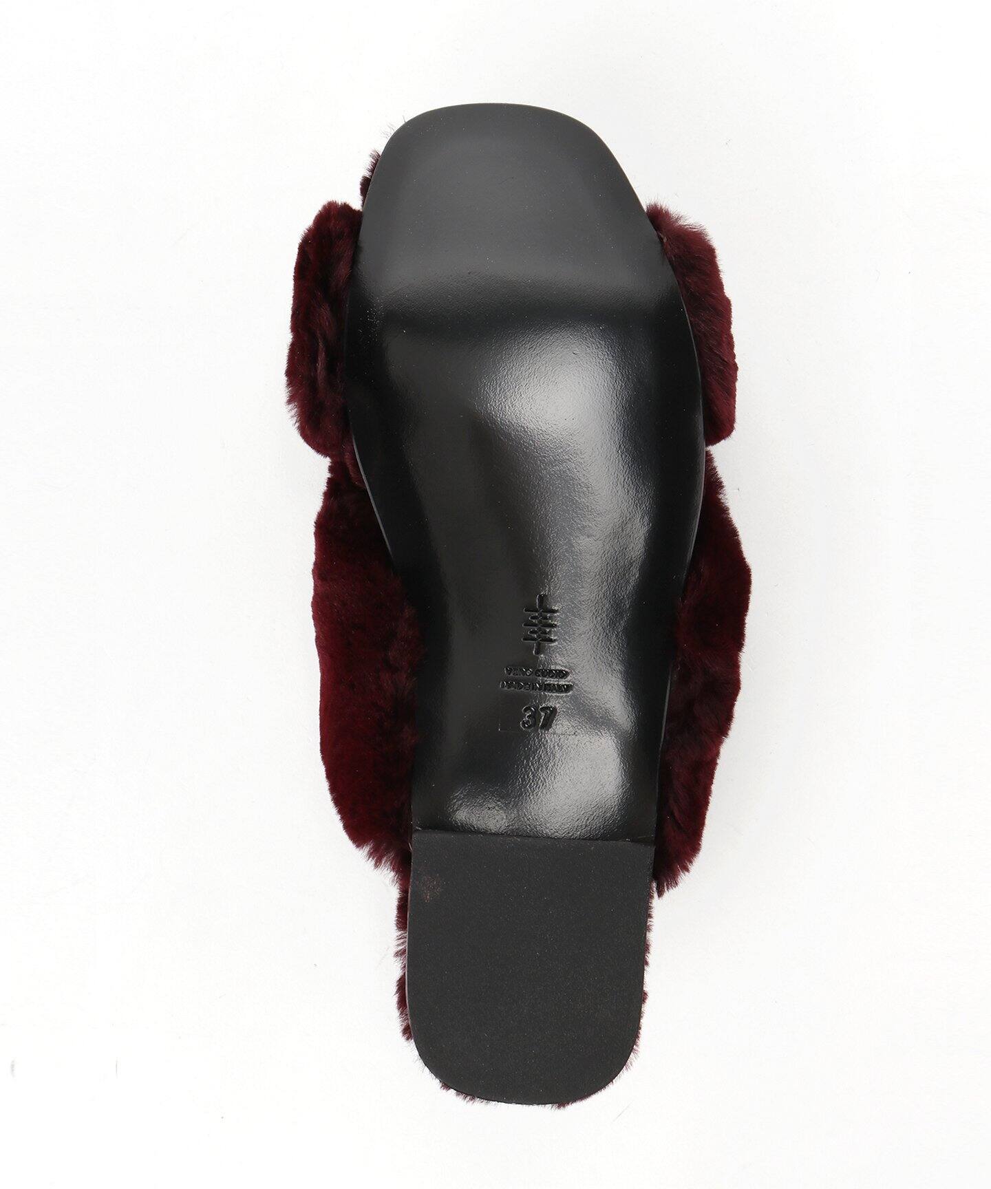 ALUMNAE（アラムナエ）】 FUR SANDAL◇（サンダル）｜Deuxieme Classe 