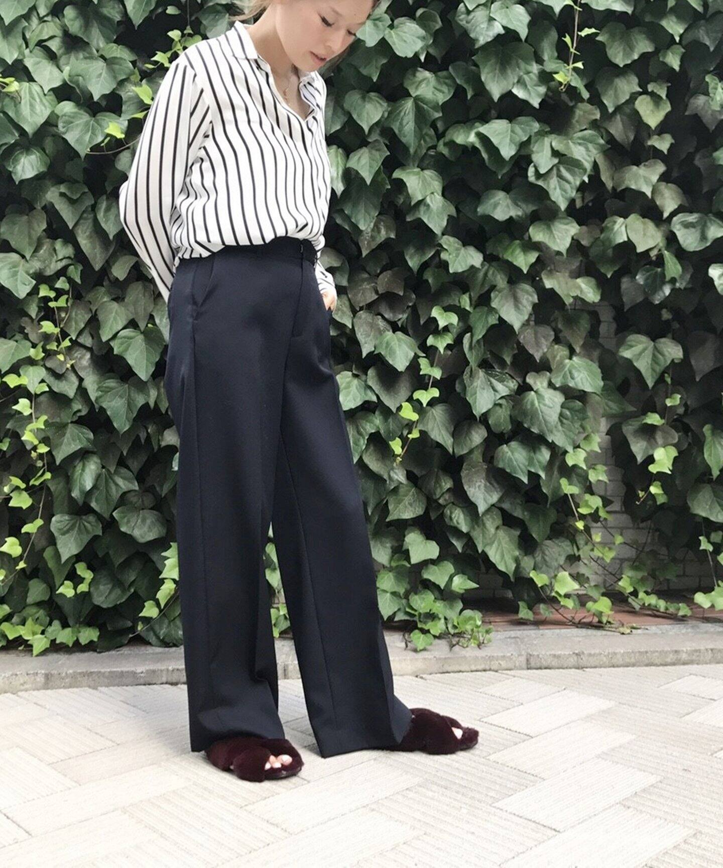 ALUMNAE（アラムナエ）】 FUR SANDAL◇（サンダル）｜Deuxieme Classe 