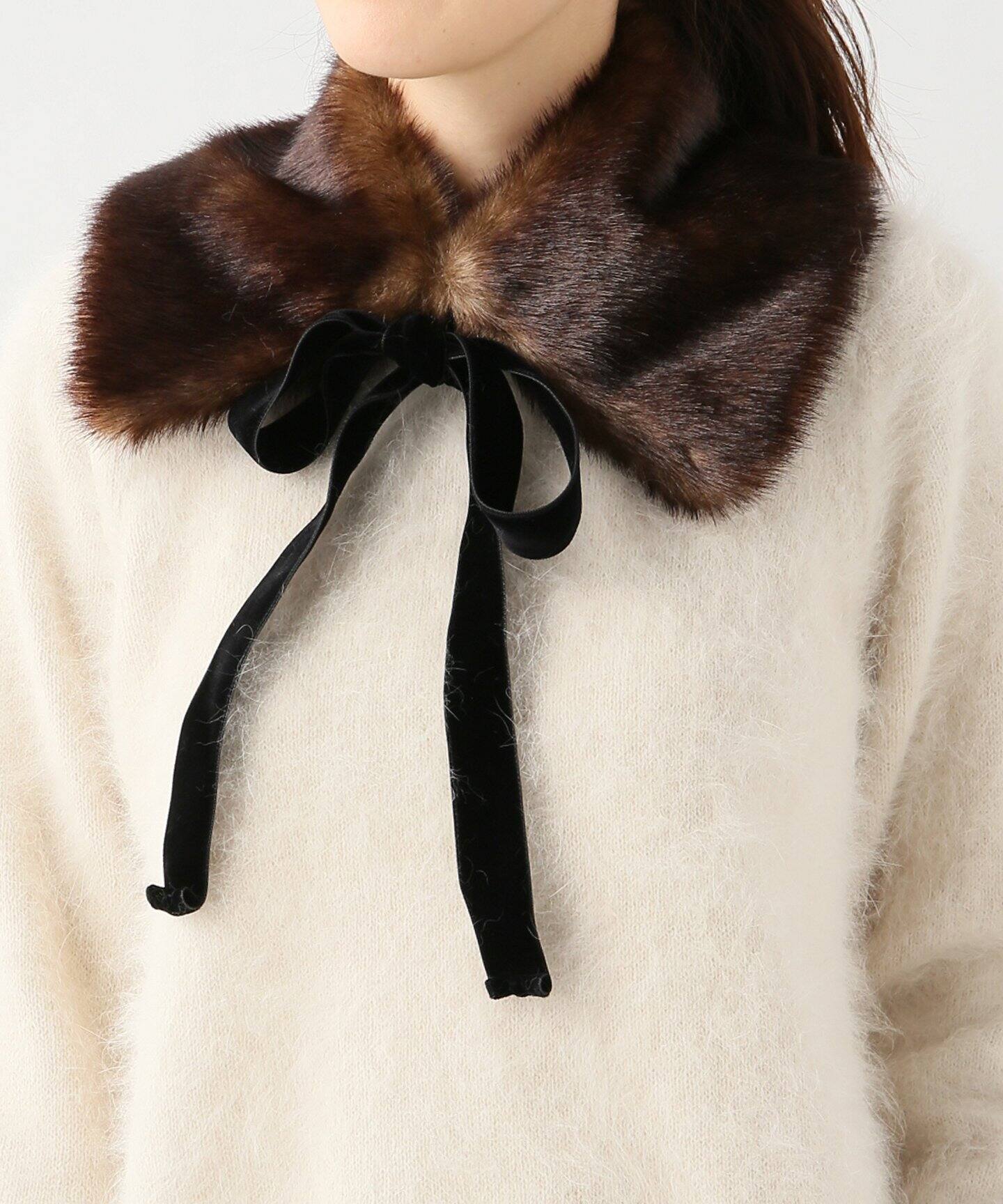 IENA by JULIE】エコファーティペット（マフラー）｜IENA（イエナ）の  