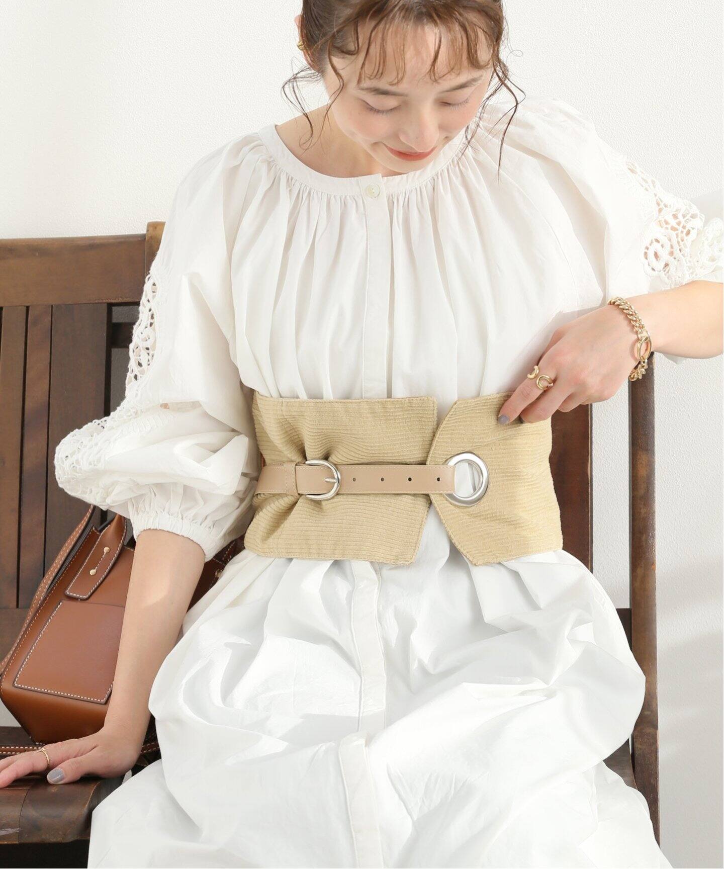 コーデュロイサッシュベルト（ベルト）｜B.C STOCK（ベーセーストック  