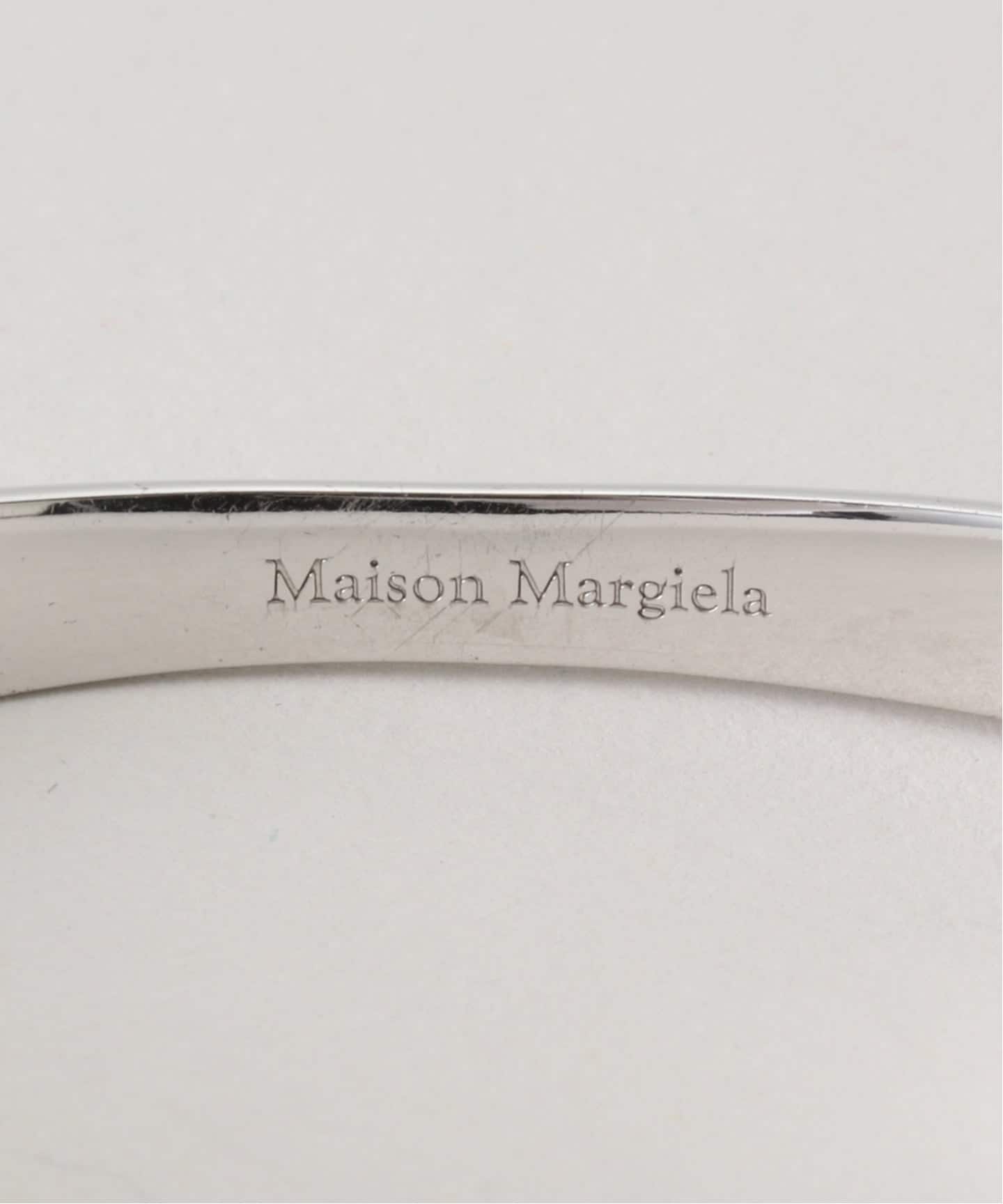 maison margiela ブレスレット Maison Margiela Chain ID Bracelet ガンメタル ブレスレット