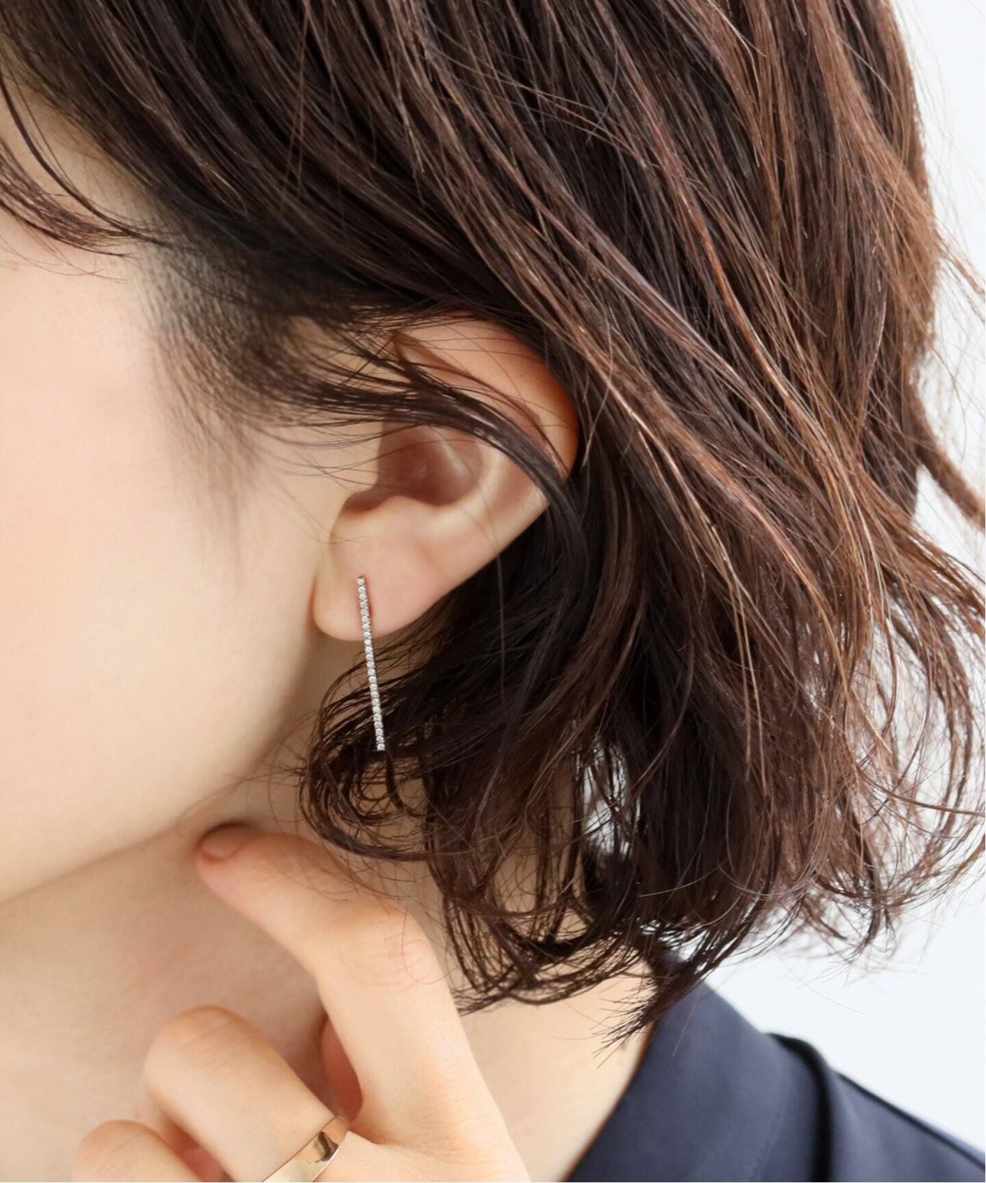 ラインダイヤピアスK102P（ピアス（両耳用））｜Lilas（リラ）の通販 