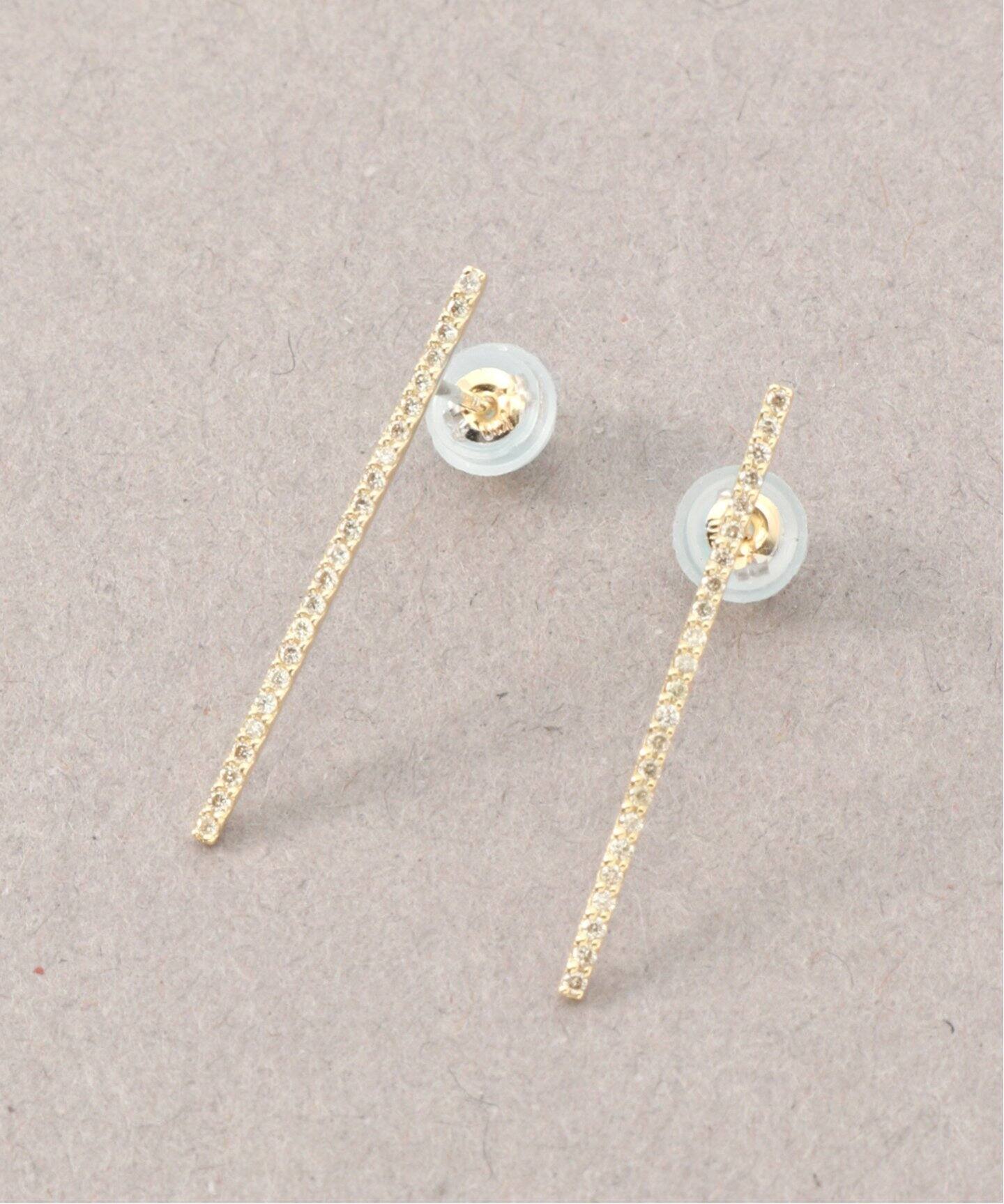 ラインダイヤピアスK102P（ピアス（両耳用））｜Lilas（リラ）の通販 