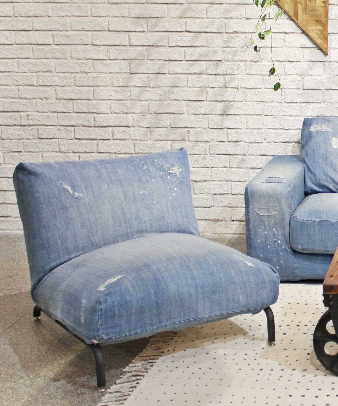 RODEZ CHAIR 1P ロデチェア カバー ダメージデニム ※カバーのみ 