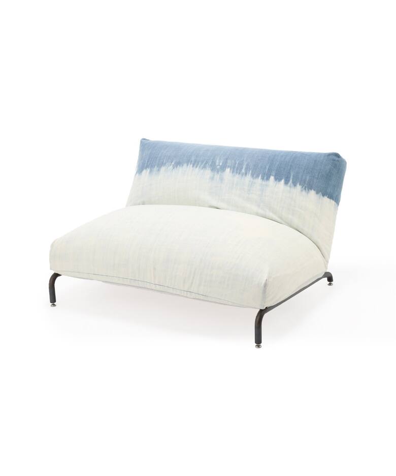 RODEZ SOFA 2P BASIC denim(bleach) COVER ※カバーのみ（ソファ 