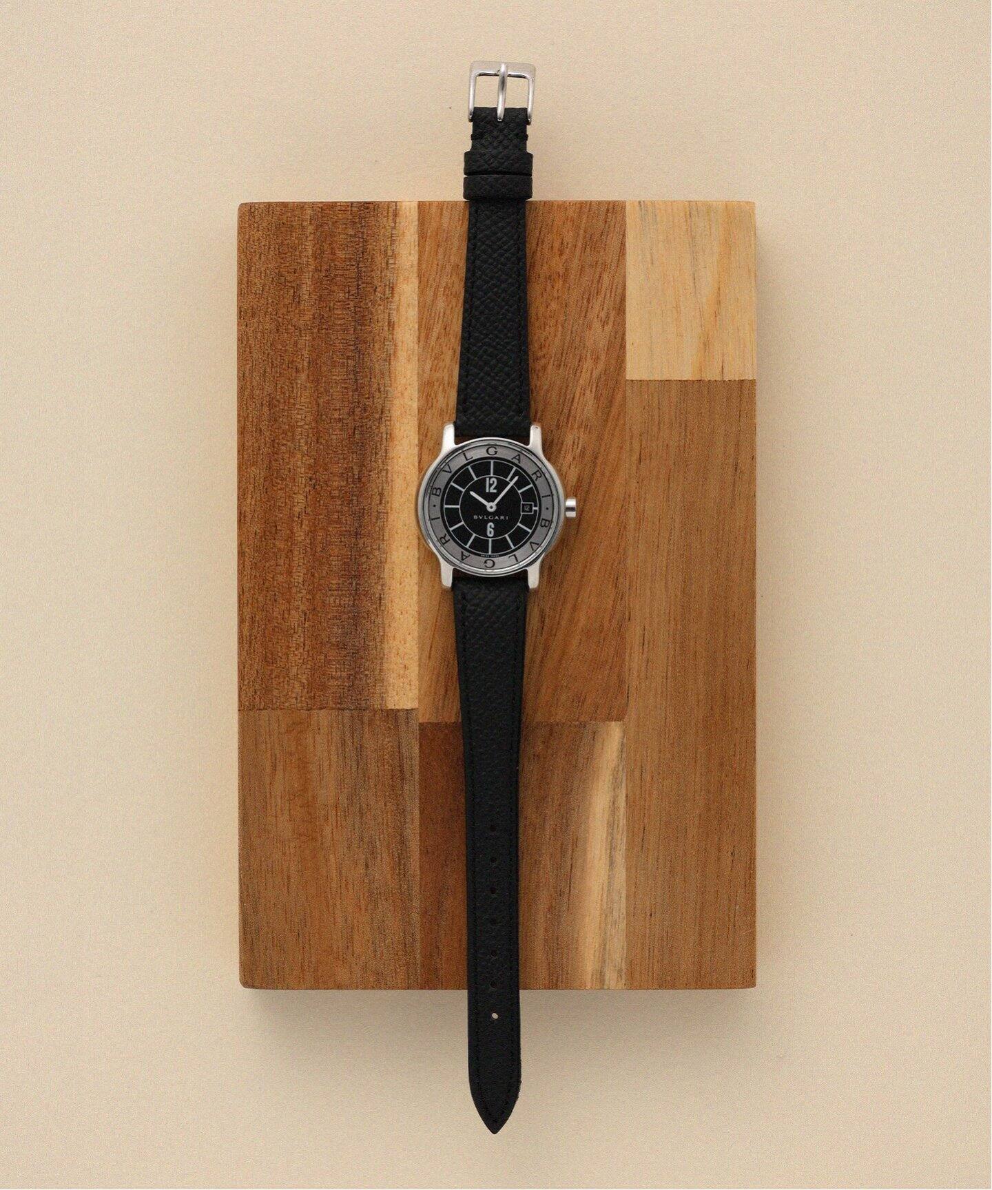BVLGARI Solotempo ブラック腕時計 102929 Bvlgari Bvlgari Bvlgari
