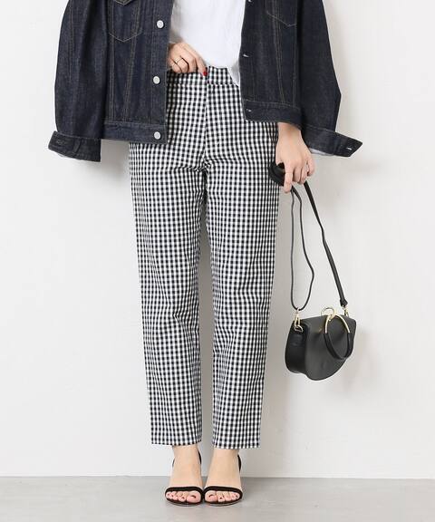 ギンガムチェック スリムパンツ Spick And Span スピック スパン 公式のファッション通販 Baycrew S Store