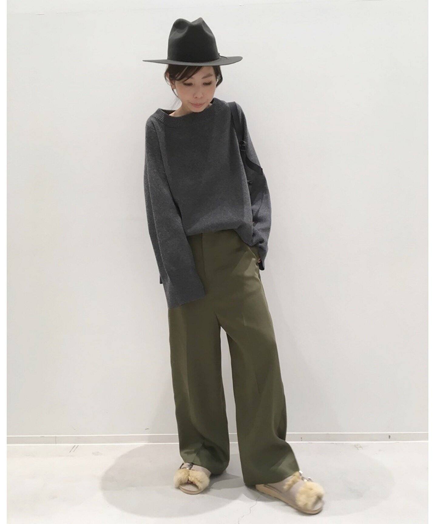 Deep Rise Pants◇（その他パンツ）｜L 