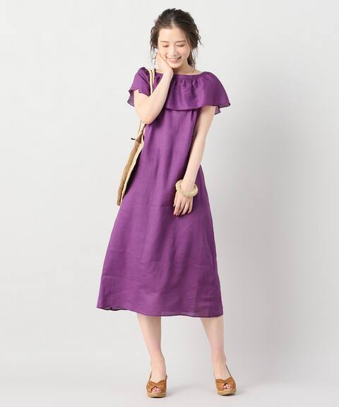 1 ラミーフリルワンピース Iena イエナ 公式のファッション通販 Baycrew S Store