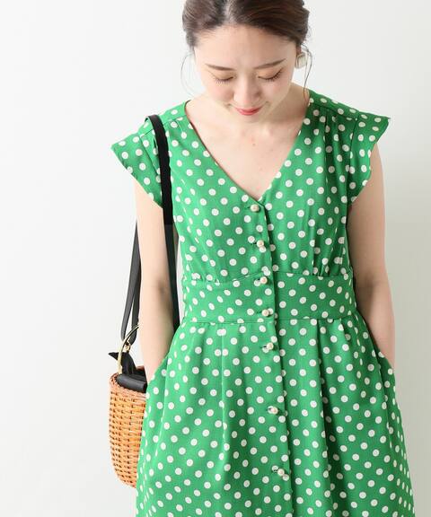レトロドットワンピース Iena イエナ 公式のファッション通販 Baycrew S Store