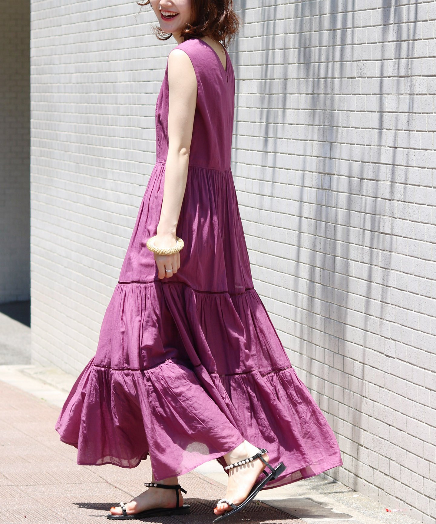 IENA コットンボイルノースリーブワンピース◇ ¥17,280税込 | the  