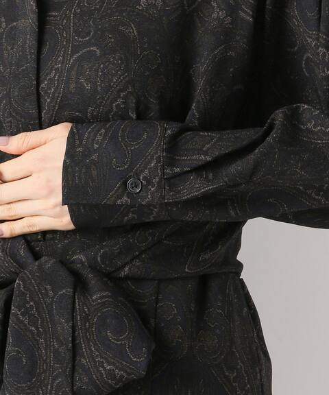 Clane ウエストリボンペイズリーシャツワンピース Slobe Iena スローブ イエナ 公式のファッション通販 Baycrew S Store