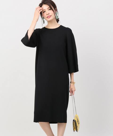 Room No 8 Black Rayon ショルダーオープンドレス Vermeil Par Iena ヴェルメイユ パー イエナ 公式のファッション通販 Baycrew S Store