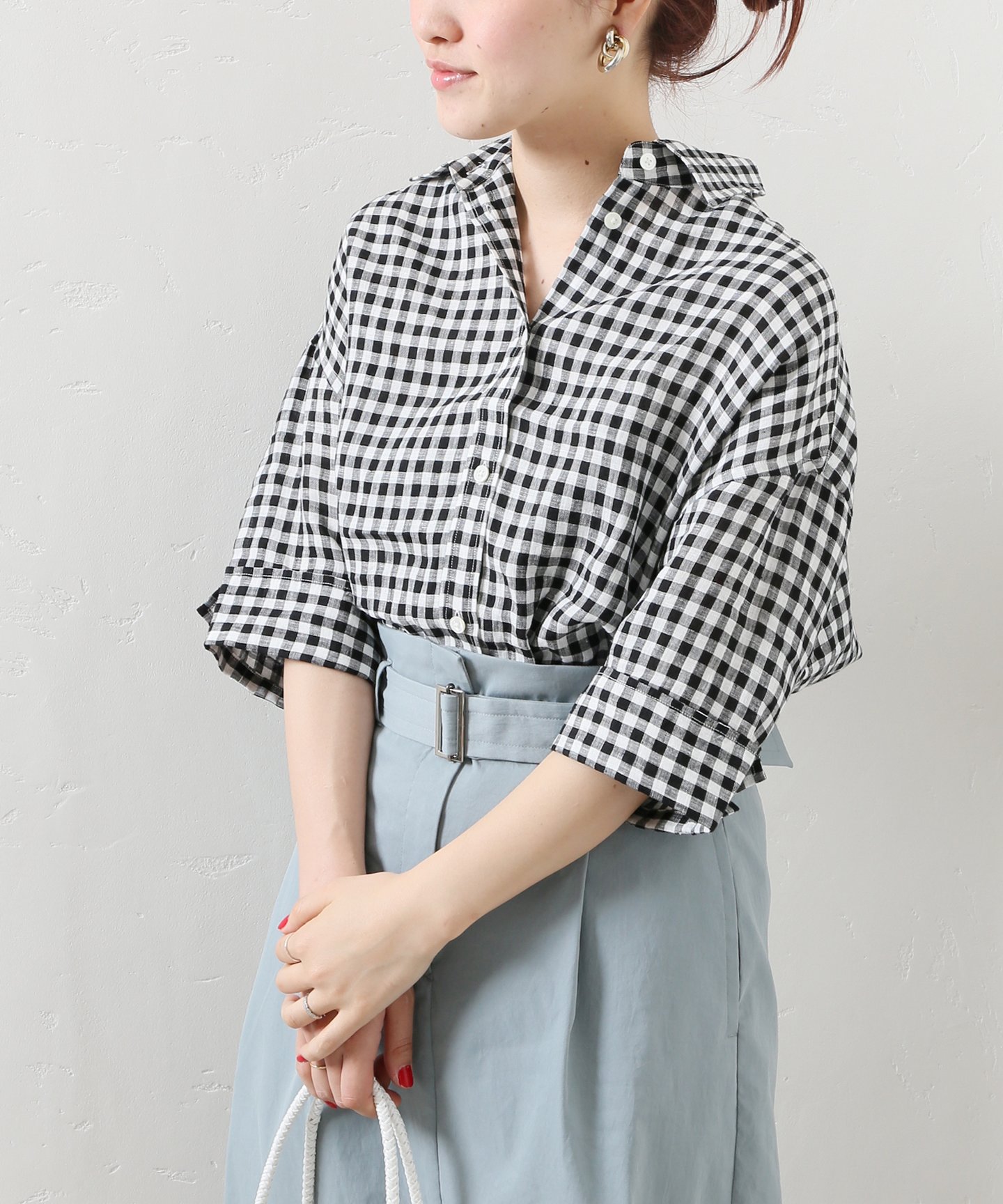 再入荷
  JOURNAL STANDARD relume
  66フレンチリネン 五分袖シャツ◆
  ¥9,180税込