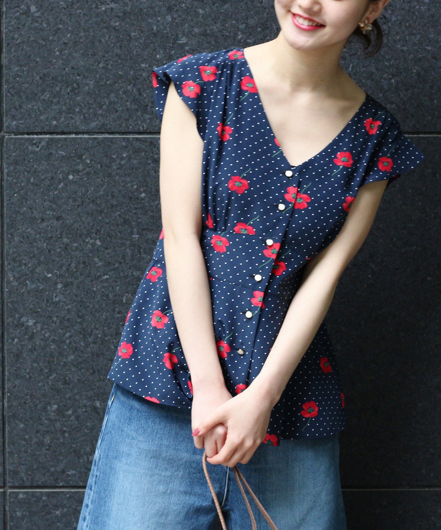 
  IENA
  ドットデザインブラウス◆
  ¥16,200税込