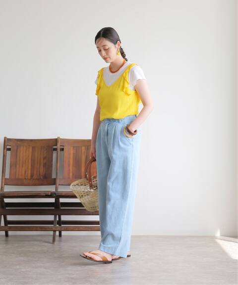 Bash フリルブラウス Slobe Iena スローブ イエナ 公式のファッション通販 Baycrew S Store