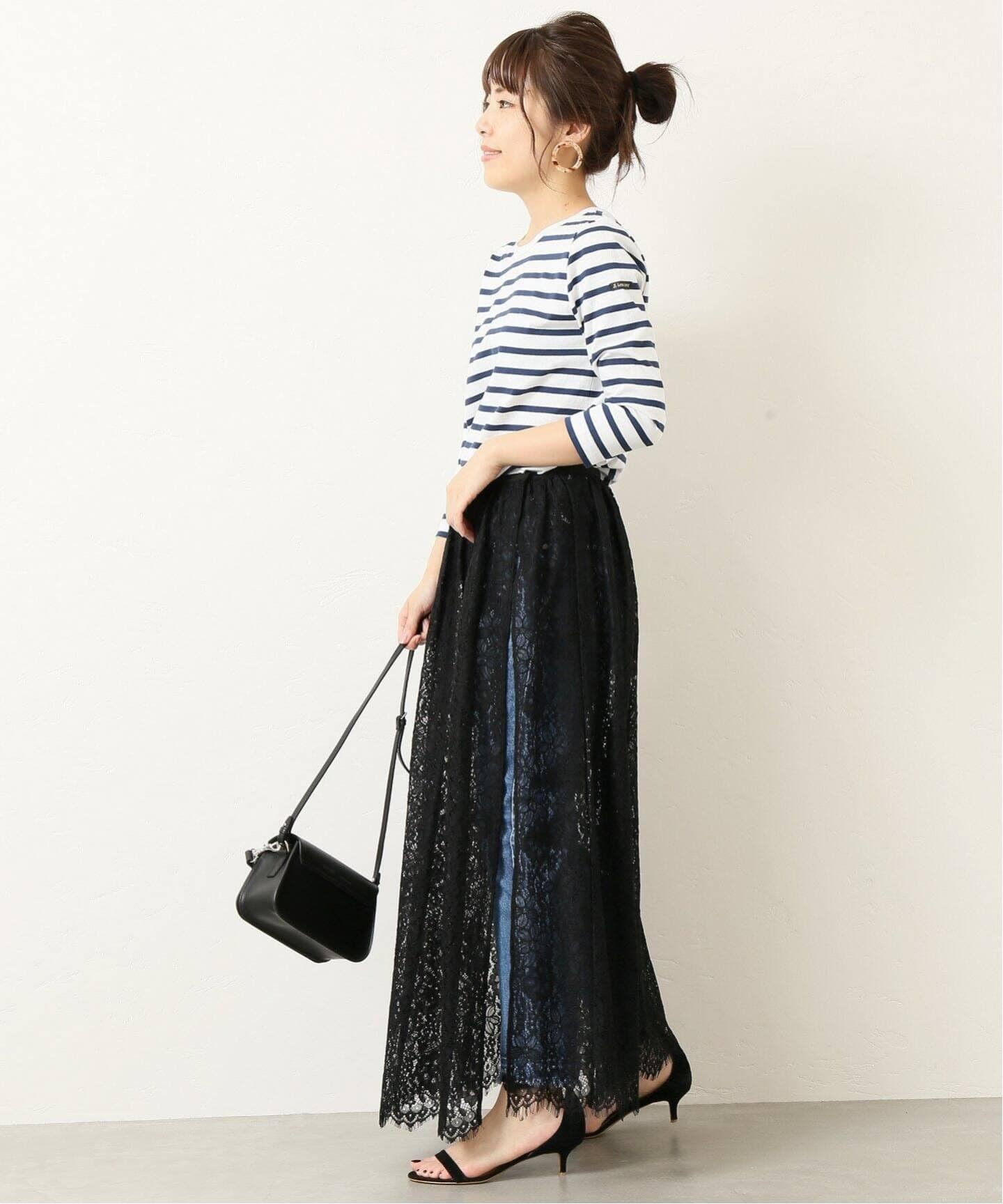 Spick&Span 新品❗️ラッセルレースレイヤーマキシスカート　¥18700 Spick&Span 新品❗️ラッセルレースレイヤーマキシスカート