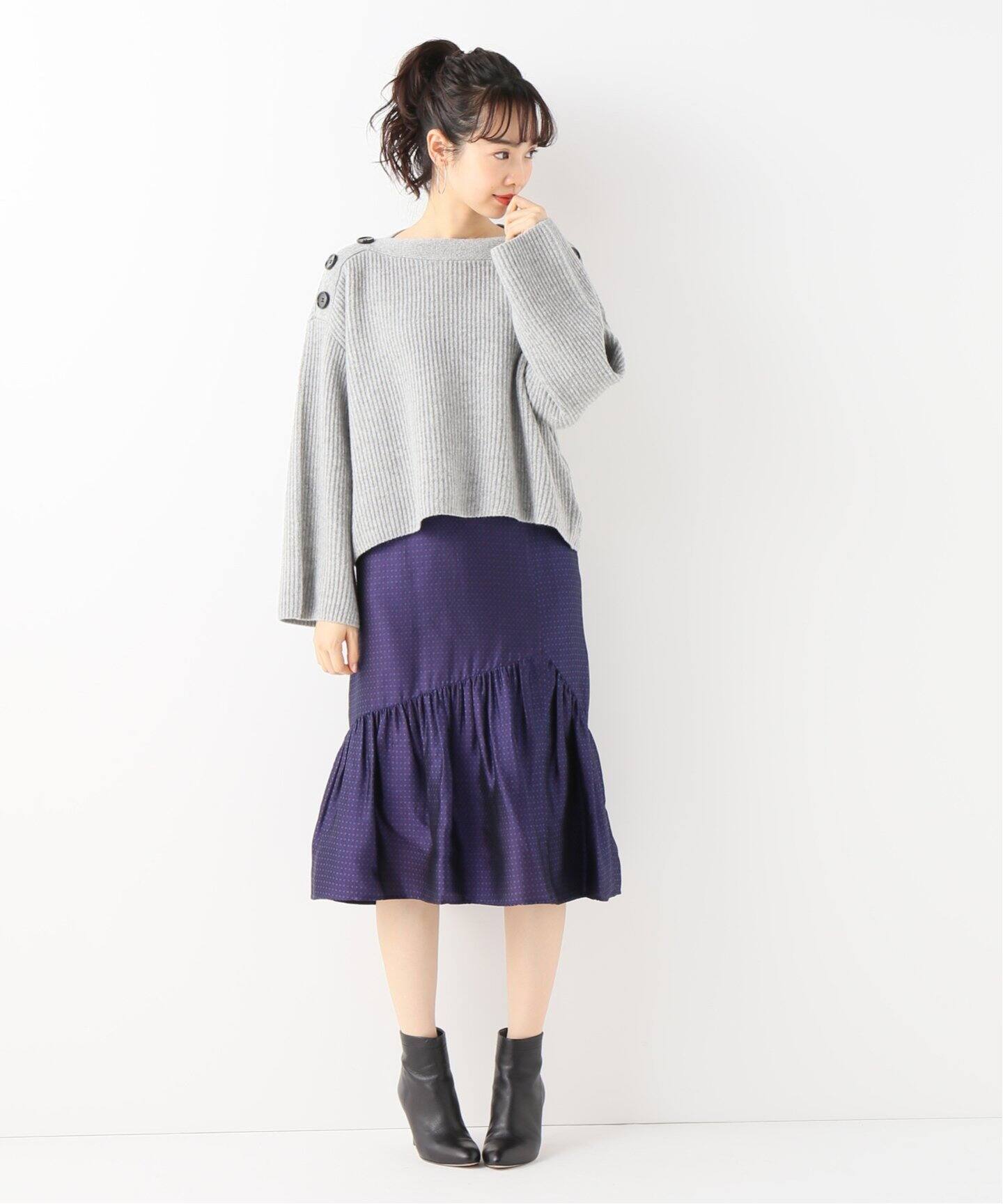 ジャガードフリルスカート（その他スカート）｜Spick and Span 