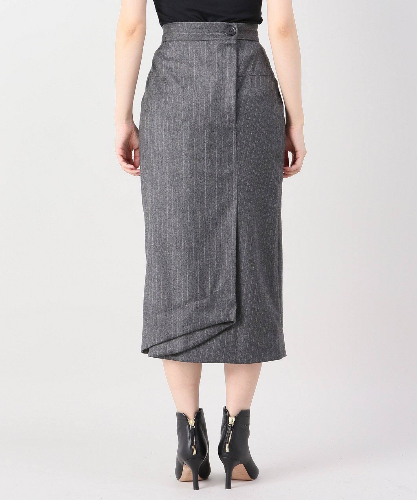 WALK OF SHAME】ストライプスカート（ひざ丈スカート）｜Spick and  
