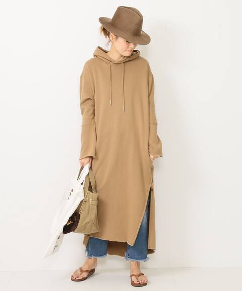 Americana フードサイドzipスウェットワンピース Deuxieme Classe ドゥーズィエム クラス 公式のファッション通販 Baycrew S Store