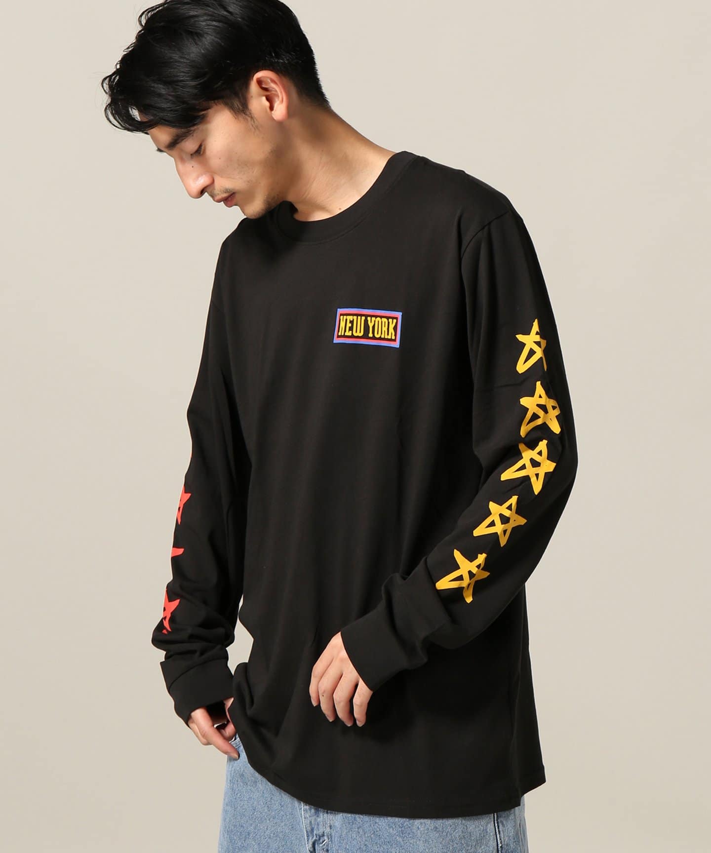 楽天市場】ロンT tシャツ 長袖 ロングスリーブTシャツ サイコロ