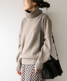 Spick and Span
≪追加予約≫カシミヤウールタートルプルオーバー3◆
¥17,280税込