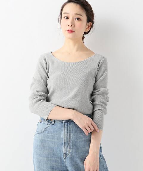 コットンリブクルーネックニット Slobe Iena スローブ イエナ 公式のファッション通販 Baycrew S Store