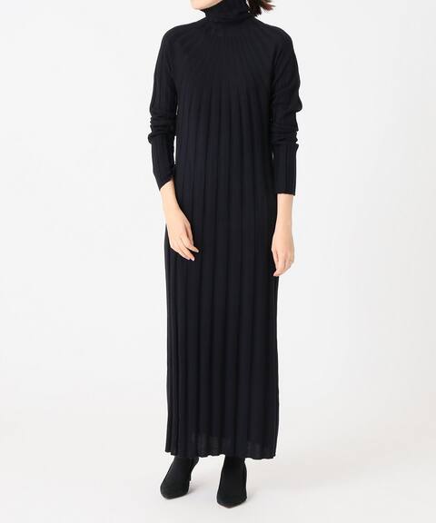 Iena La Boucle ワイドリブ タートルネックワンピース Iena イエナ 公式のファッション通販 Baycrew S Store