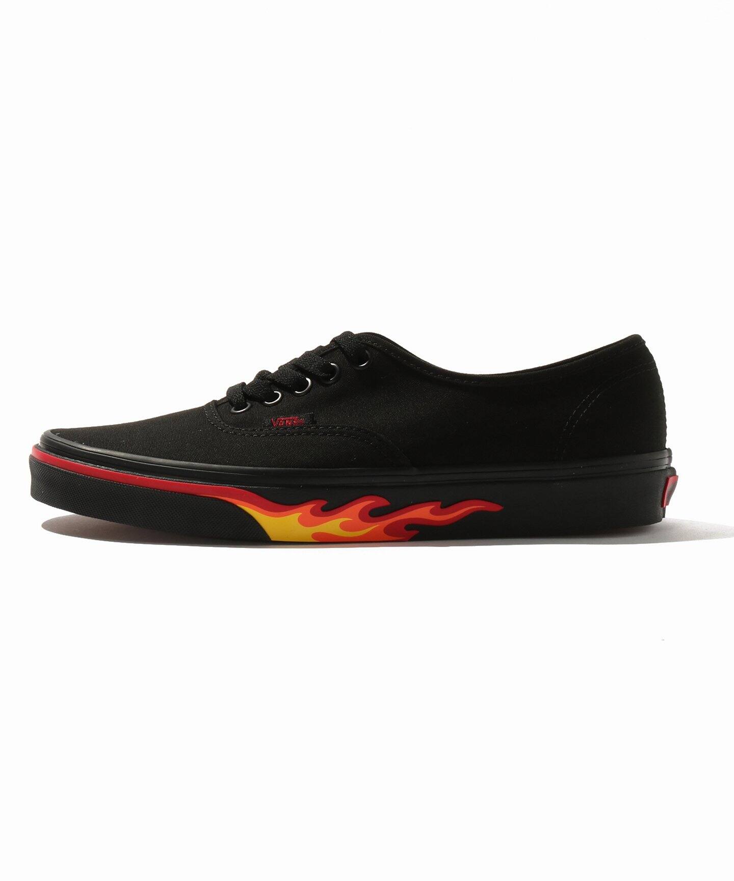 vans flame wall authentic