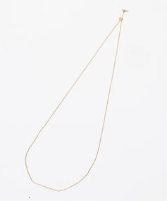 Tバーダイヤライン50cmネックレスK10（ネックレス）｜Lilas（リラ）の 