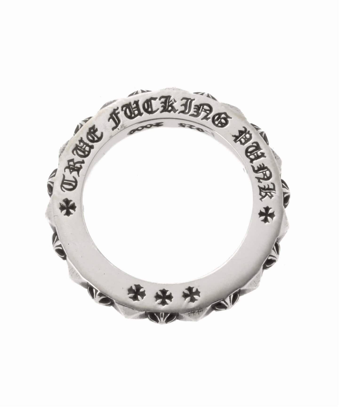 CHROME HEARTS】True fucking punk Ring CH Plus Size6（リング 