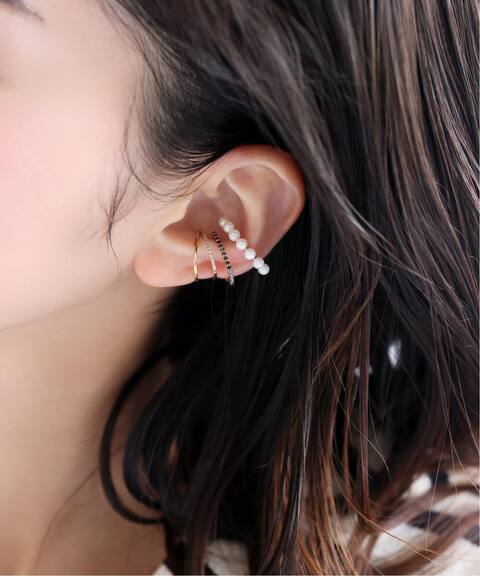 オーバルアコヤパールラインイヤーカフk101p Lilas リラ 公式のファッション通販 Baycrew S Store