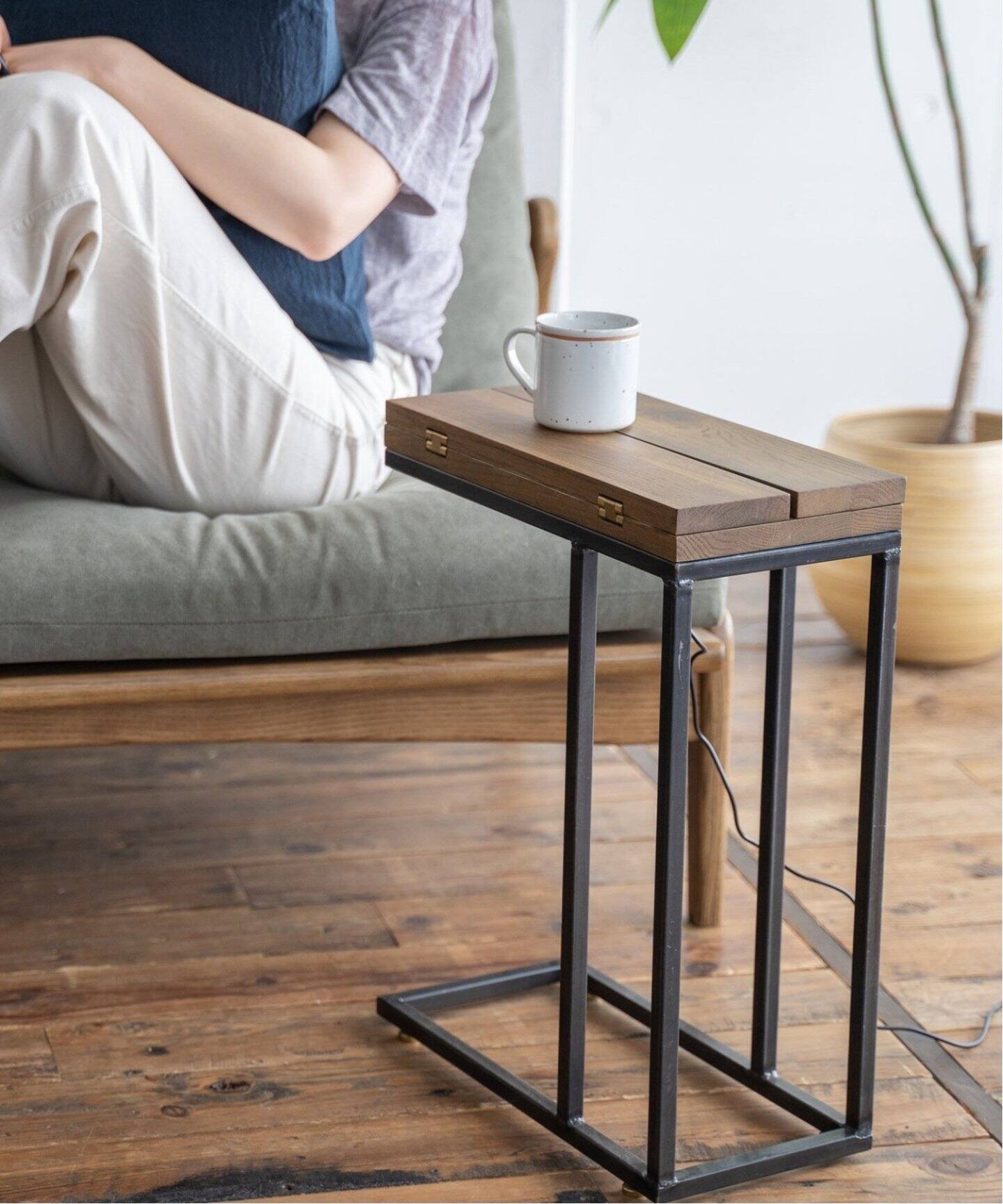 中型商品》PSF SIDE TABLE QI ピーエスエフサイドテーブル 無線給電  