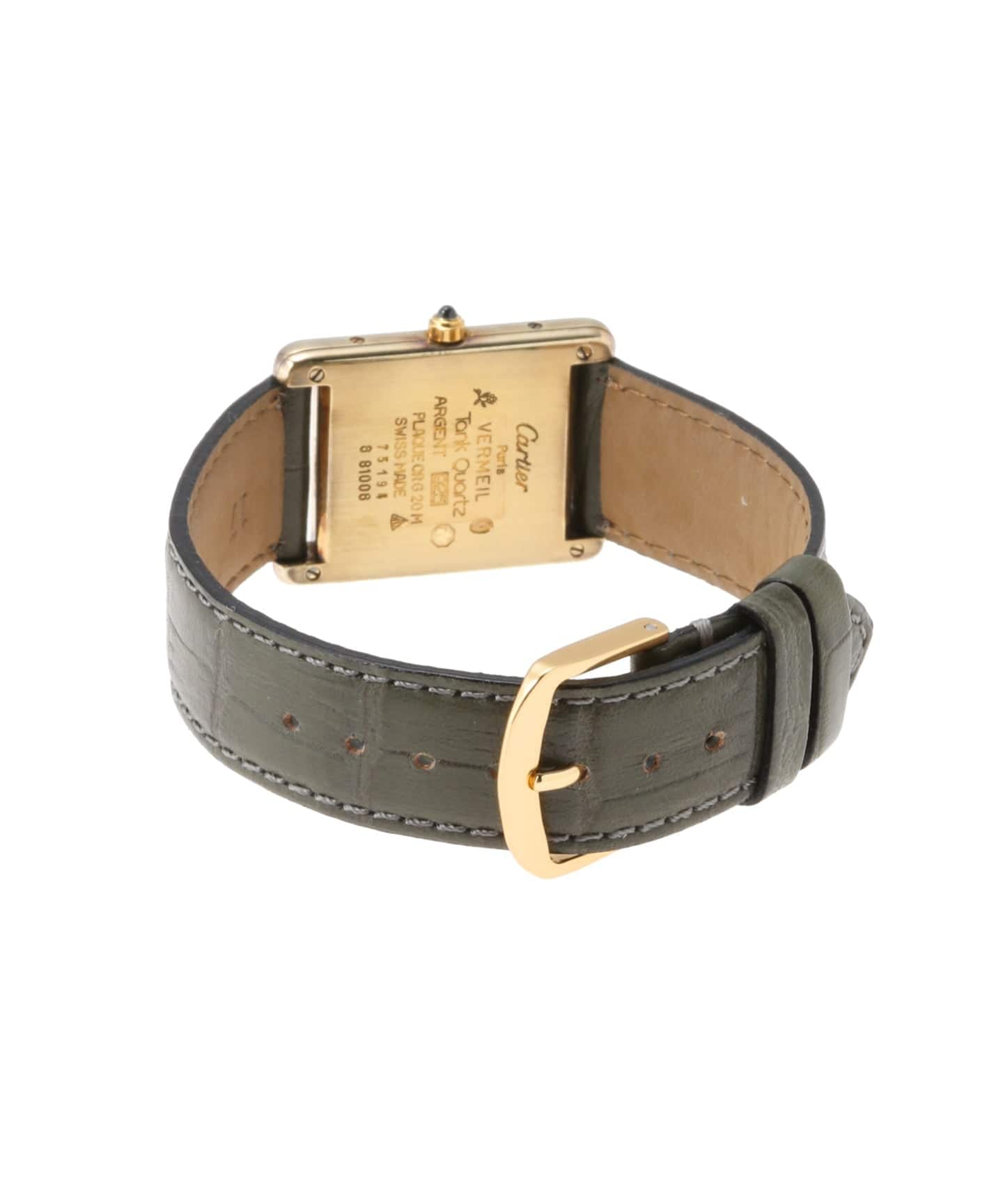 Cartier / カルティエ】must de Cartier Tank LM 2 tone Gray