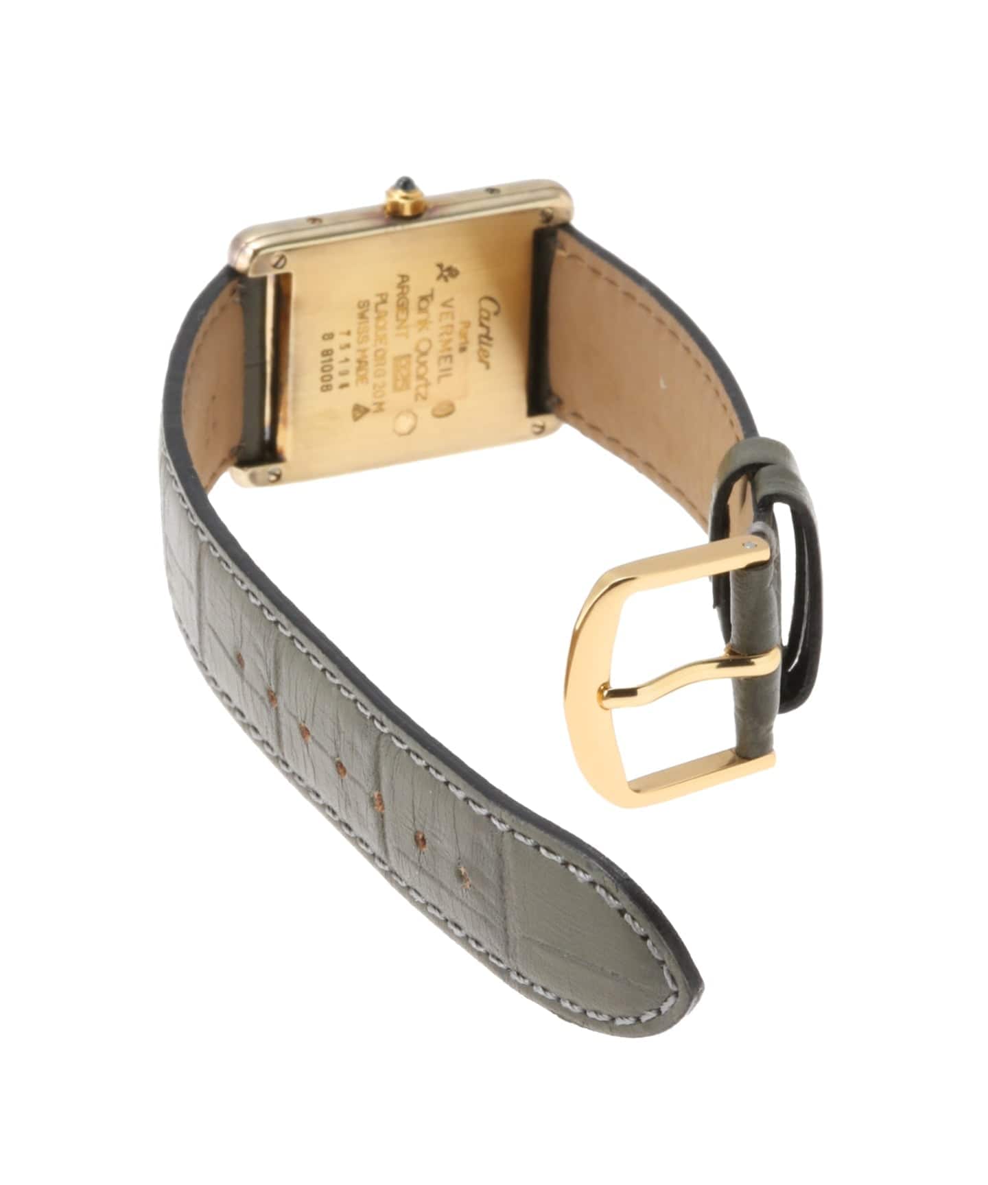 Cartier / カルティエ】must de Cartier Tank LM 2 tone Gray