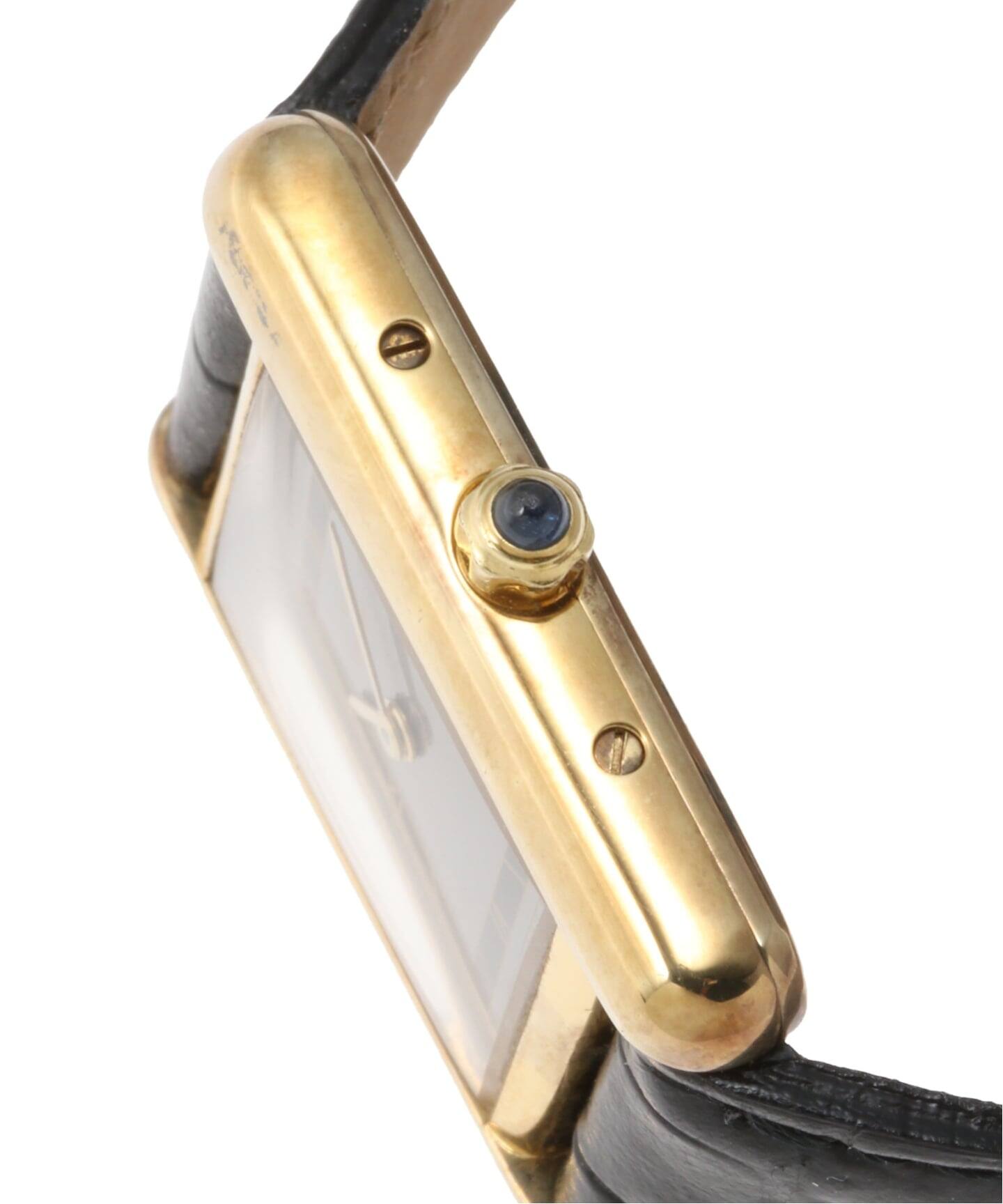 Cartier / カルティエ】must de Cartier Tank SM 2 tone Gray