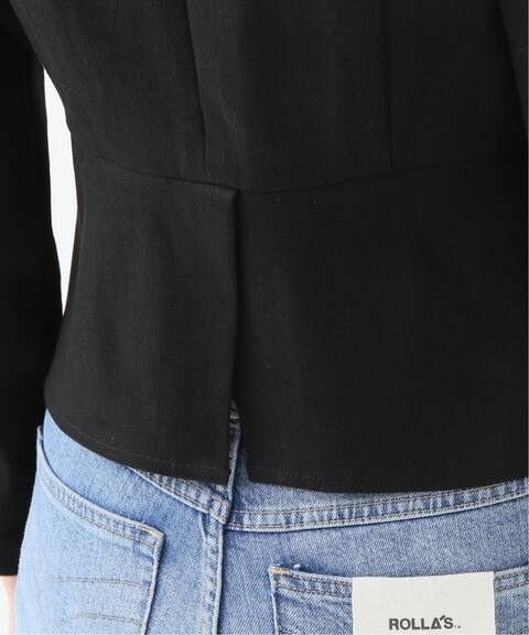 Amy For Cc ブラックデニムジャケット Charles Chaton シャルル シャトン 公式のファッション通販 Baycrew S Store