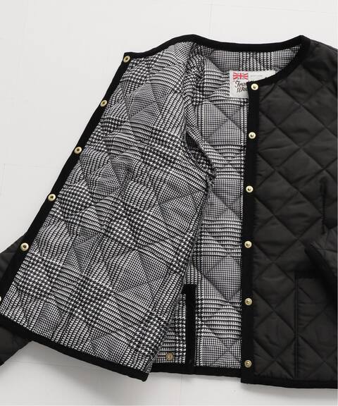 Traditional Weatherwear 別注キルティングノーカラージャケット Spick And Span スピック スパン 公式のファッション通販 Baycrew S Store Traditional Weatherwear 別注キルティングノーカラージャケット Spick And Span スピック スパン 公式のファッション通販 Baycrew S Store