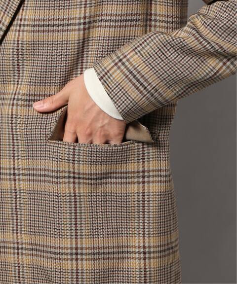 Auralee オーラリー ウールサージチェックジャケット Edifice エディフィス 公式のファッション通販 Baycrew S Store