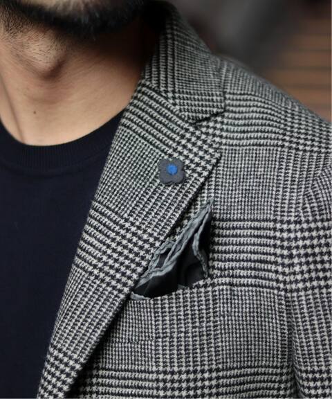 Lardini ラルディーニ グレンチェック ジャケット Edifice エディフィス 公式のファッション通販 Baycrew S Store