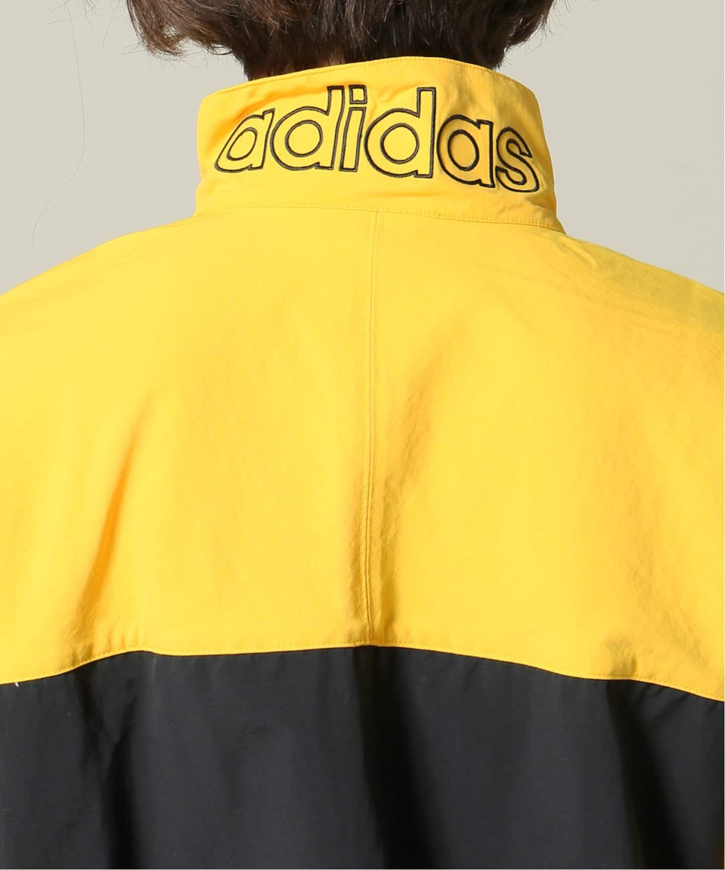 adidas blocked warm up jacket
