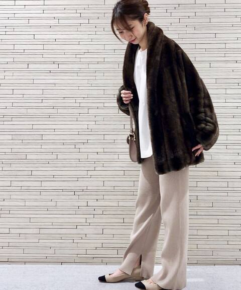 A Point フェイクファーブルゾン Noble ノーブル 公式のファッション通販 Baycrew S Store