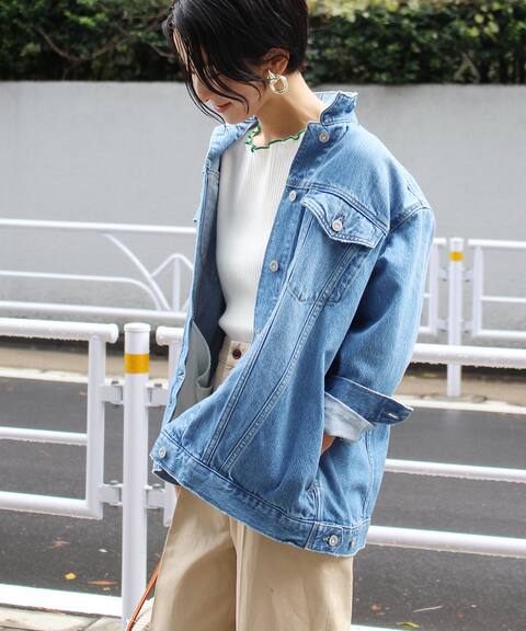 オーバーデニムジャケット Journal Standard Relume ジャーナルスタンダード レリューム 公式のファッション通販 Baycrew S Store