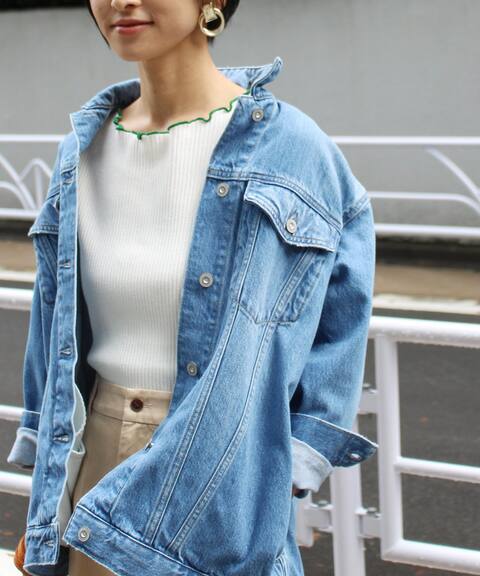 オーバーデニムジャケット Journal Standard Relume ジャーナルスタンダード レリューム 公式のファッション通販 Baycrew S Store